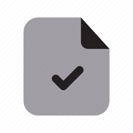 Files, 1, solid, approved, file icon - Download on Iconfinder