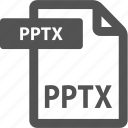 file, document, extension, format, pptx, type, sheet