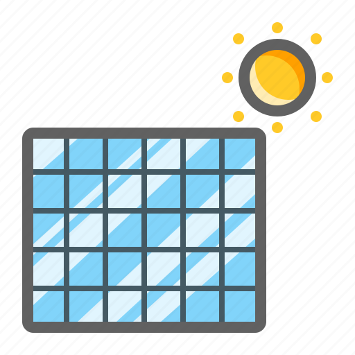 Solar, window, energy, electricity icon - Download on Iconfinder