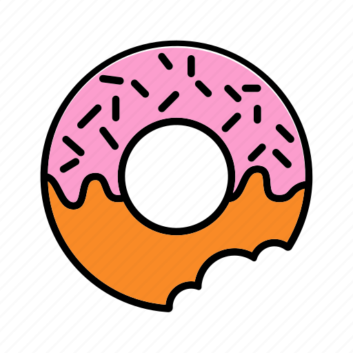 Cake, donut, food, sweet, fast food, bakery, menu icon - Download on Iconfinder