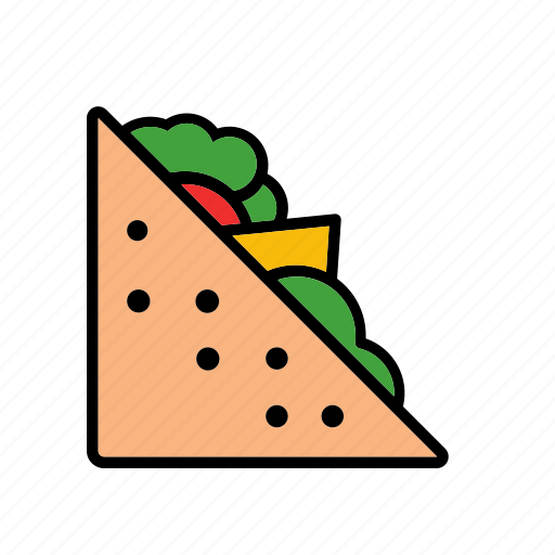 Slice, bread, breakfast, sandwich, food, meal, menu icon - Download on Iconfinder