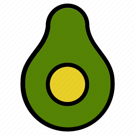 Fruit, food, organic, nature, healthy, fresh, avocado icon - Download on Iconfinder