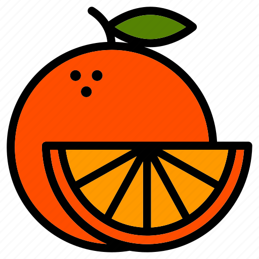 Fruit, orange, sweet, squash, organic, health, vitamin icon - Download on Iconfinder