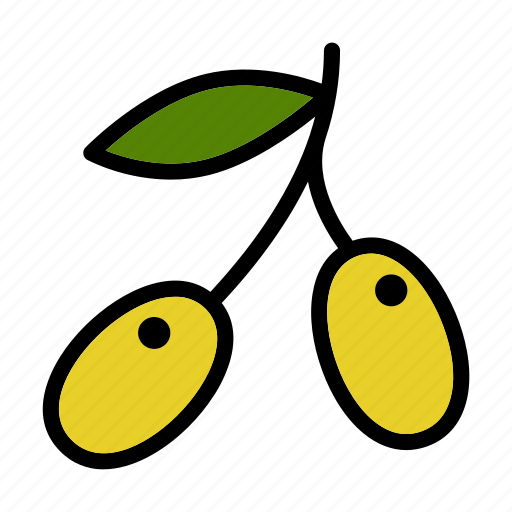 Fruit, olive, oil, tropical, healthy, food icon - Download on Iconfinder