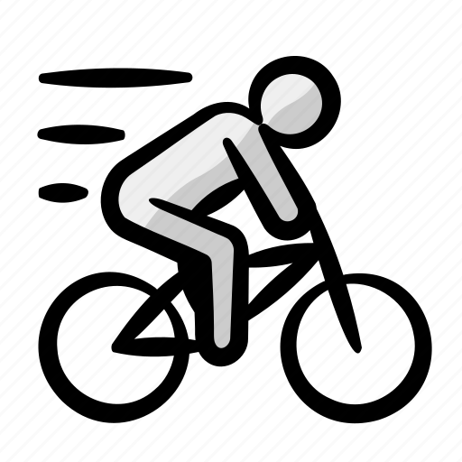 Bicycle, racing, race, cycling, sport, olympics icon - Download on Iconfinder