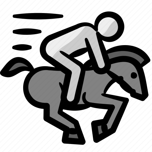 Equestrian, horse racing, jockey, horse riding, horse, sport icon - Download on Iconfinder