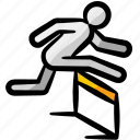 runner, hurdling, hurdles race, hurdle, athlete, sport