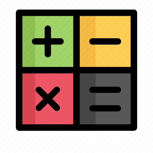 Calculator, math, calculate, accounting, calculation icon - Download on Iconfinder