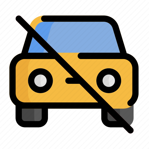 No, car, vehicle, transport, transportation, automobile icon - Download on Iconfinder