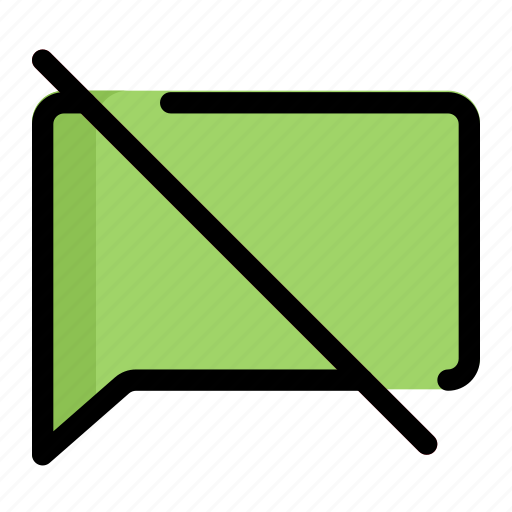 No, message, chat, mail, email, conversation icon - Download on Iconfinder