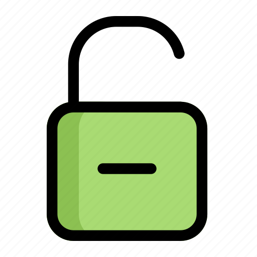Unlock, padlock, lock, security, password, protection icon - Download on Iconfinder