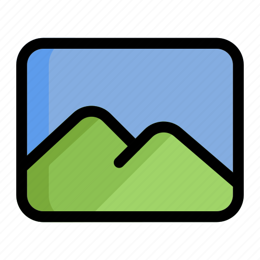 Image, photo, picture, gallery, landscape icon - Download on Iconfinder