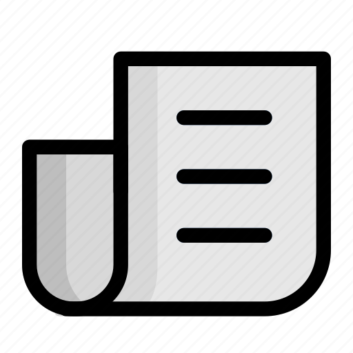 Newspaper, news, paper, document, article, journal icon - Download on Iconfinder