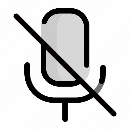 No, microphone, mic, record, audio, multimedia icon - Download on Iconfinder