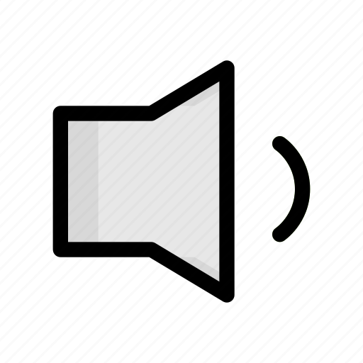 Low, volume, speaker, sound icon - Download on Iconfinder