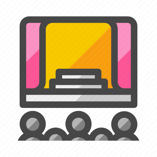 Stage, show, concert, art icon - Download on Iconfinder