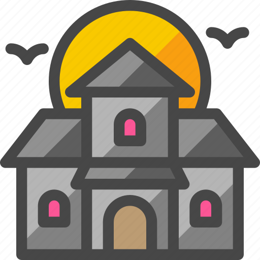 Haunted house, creepy, halloween, horror icon - Download on Iconfinder