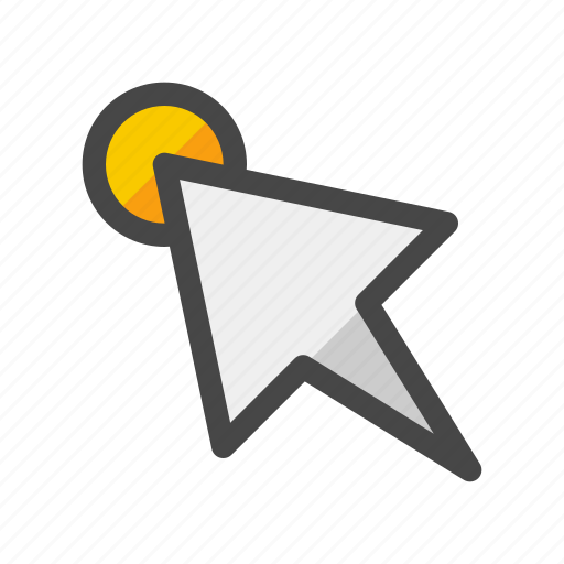 Pointer, cursor, arrow, click, computer, interactive icon - Download on Iconfinder