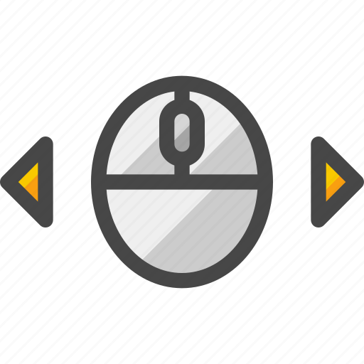 Mouse, move, arrows, left, right, auto scroll icon - Download on Iconfinder