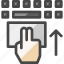trackpad, touchpad, scroll, middle click, hand, click 