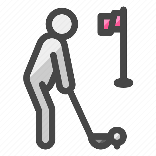 Golfer, athlete, golf, sports, olympics icon - Download on Iconfinder