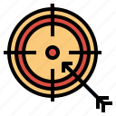 arrow, darts, target, targeting