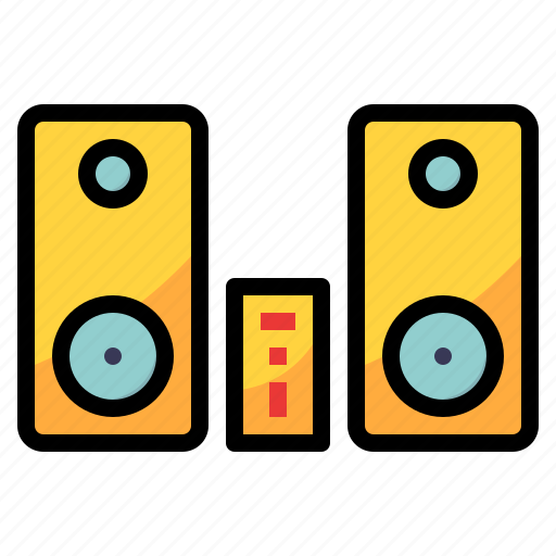 Audio, devices, speaker, stereo, wifi icon - Download on Iconfinder