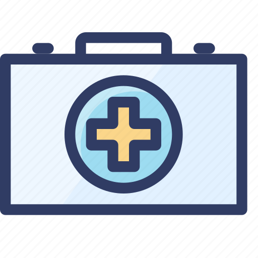 Aid, bag, first, health, kit, medical, suitcase icon - Download on Iconfinder