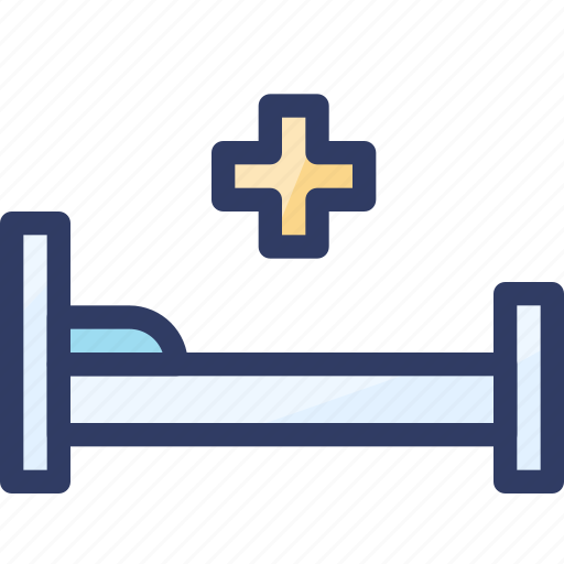Bed, health, hospital, medical, sick icon - Download on Iconfinder