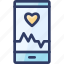 app, health, healthcare, heart, phone 
