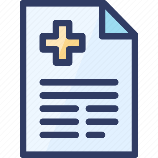 Document, health, healthcare, medical, report icon - Download on Iconfinder