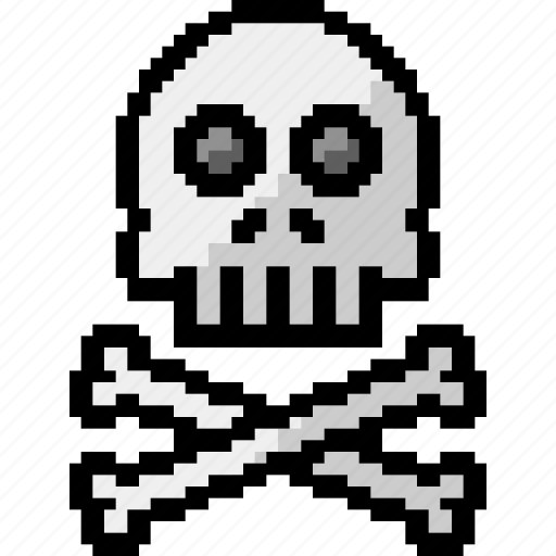 Skull, bones, dead, danger, warning, caution, attention icon - Download on Iconfinder