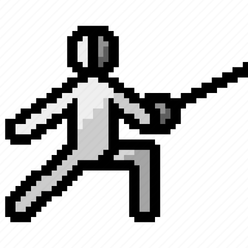 Fencer, fencing, sword, athlete, sport, olympics icon - Download on Iconfinder