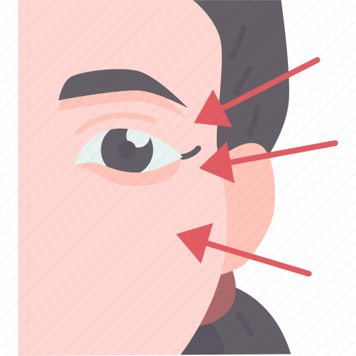 Face, filler, lifting, wrinkles, aesthetic icon - Download on Iconfinder