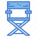 chair, director, entertainment, furniture, seat