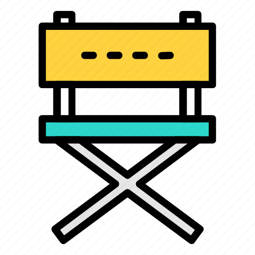 Chair, cinema, director, star icon icon - Download on Iconfinder