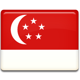 Singapore, flag icon - Free download on Iconfinder