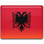 flag, albania, shqiperia 