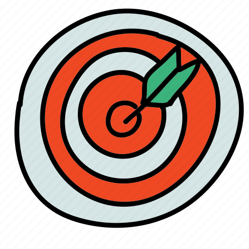 Bullseye, business, dart, darts, finance, target icon - Download on Iconfinder