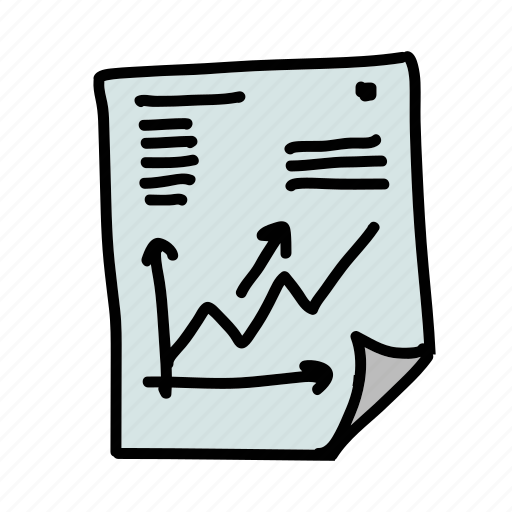 Arrow, business, finance, paper, profit, statistics, up icon - Download on Iconfinder