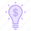 bright, bulb, idea, solution 