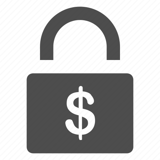 Dollar, lock, money protection, safety, sign icon - Download on Iconfinder