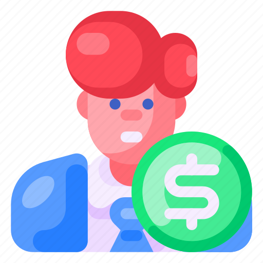 Bank, business, commercial, economy, finance, male, teller icon - Download on Iconfinder