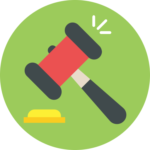 Auction, gavel, hammer, law icon - Free download