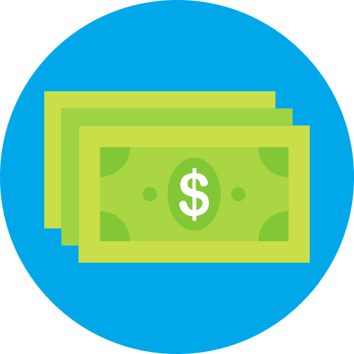 Cash, dollar, paper money, payment icon - Free download
