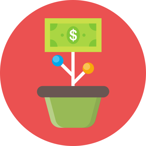 Business, growth, money, plant icon - Free download