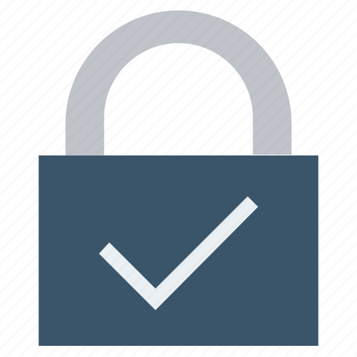 Accept, business, finance, lock, protect, safety, security icon - Download on Iconfinder