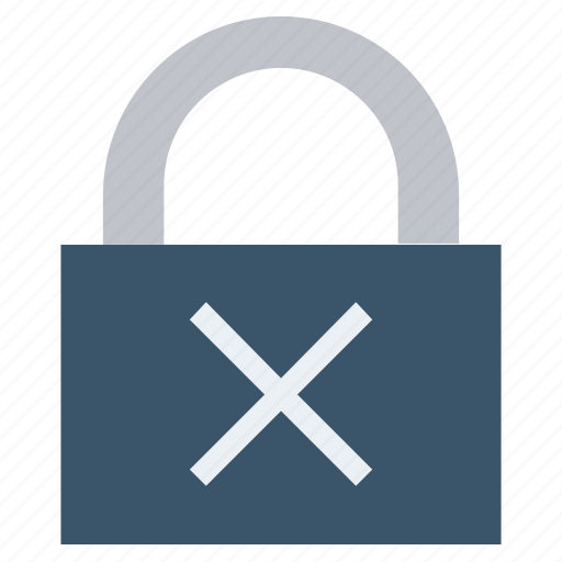 Business, cross, finance, lock, protect, safety, security icon - Download on Iconfinder