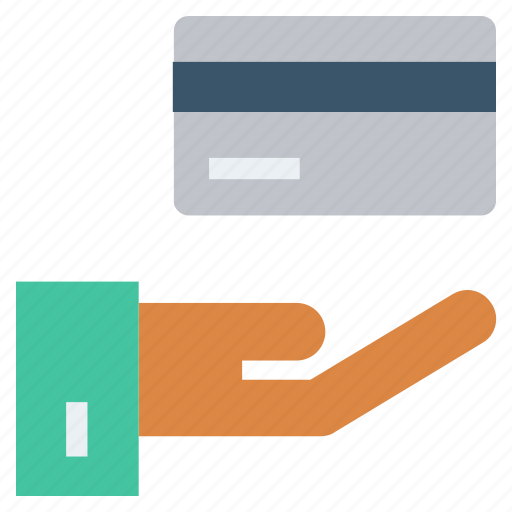 Card on hand, cash, currency, finance, hand and credit card, hand holding atm card, hand with debit card icon - Download on Iconfinder