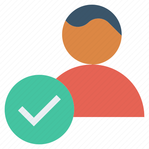 Accept, businessman, finance, person, tick mark, user icon - Download on Iconfinder